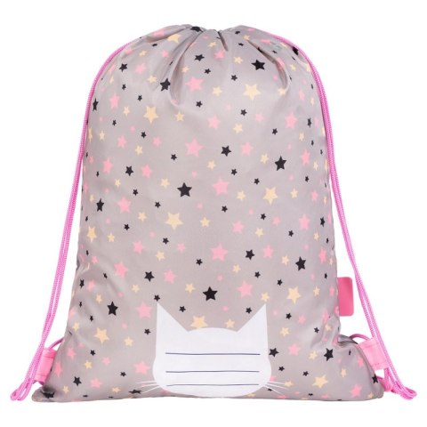 Worek szkolny na obuwie My Little Friend Grey Cat