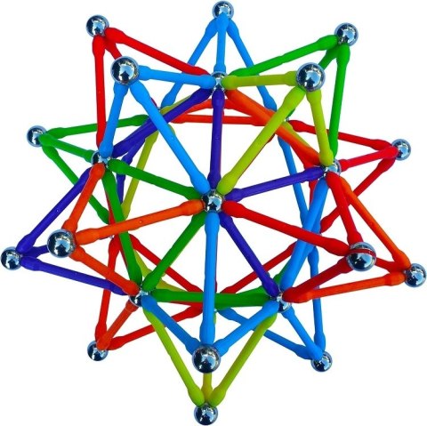 Klocki magnetyczne konstrukcyjne 82 elementy