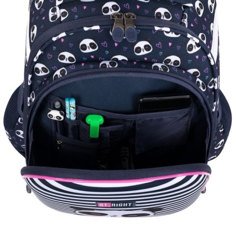 Zestaw szkolny Love Panda Tornister Piórnik Worek