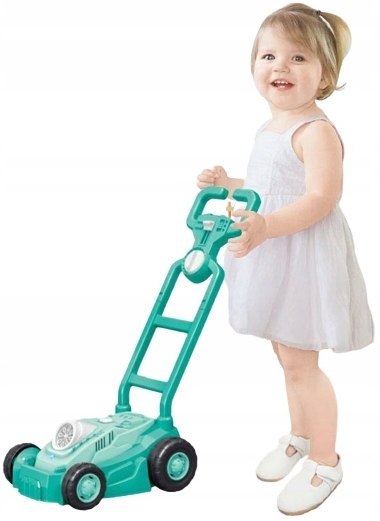 Kosiarka na bańki mydlane Płyn do baniek Światło Seledynowa