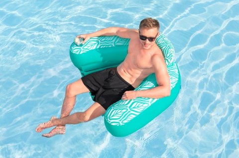 Luksusowy Dmuchany Fotel Do Pływania 145x120 cm Bestway