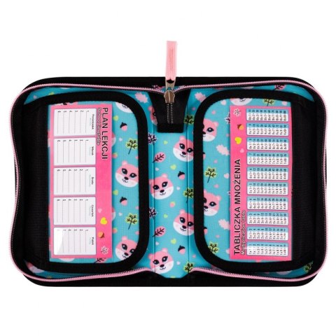 Piórnik dwuklapkowy Squirrel Bambino