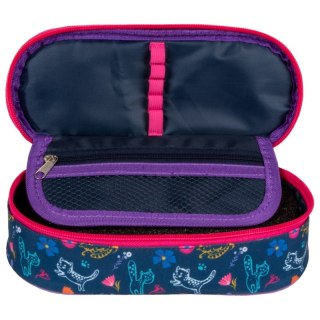 Piórnik saszetka sztywna Kotek Cleo i Frank