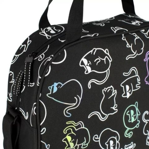 Torba na ramię sportowa Kotki holograf Kitty Holo