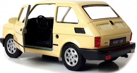 WELLY MALUCH FIAT 126P 1:34 SAMOCHÓD KOLEKCJONERSKI beż