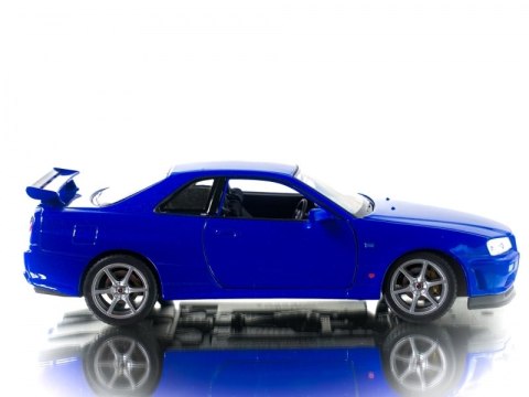 WELLY NISSAN SKYLINE GT R 1:24 SAMOCHÓD KOLEKCJONERSKI