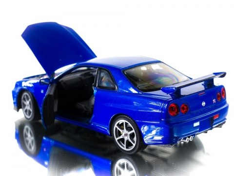 WELLY NISSAN SKYLINE GT R 1:24 SAMOCHÓD KOLEKCJONERSKI