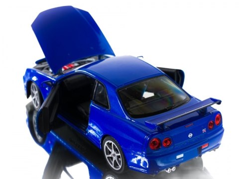 WELLY NISSAN SKYLINE GT R 1:24 SAMOCHÓD KOLEKCJONERSKI