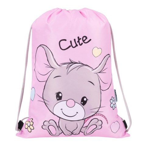 Worek szkolny Mouse na obuwie strój gimnastyczny