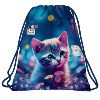 Worek szkolny na obuwie Kotek Cleo i Frank