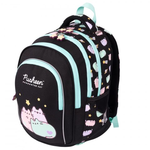 Plecak Szkolny 4 Komory Kot Cat Pusheen Pastel