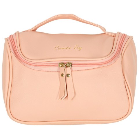 Kosmetyczka podróżna organizer kuferek różowa