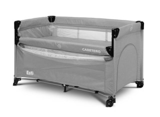 ŁÓŻECZKO TURYSTYCZNE ESTI Z OPUSZCZANYM BOKIEM GREY