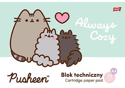 Teczka z Gumką Pusheen The Cat Kotek 9 elementów