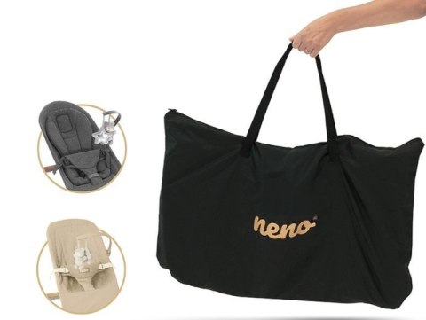 5725 NESSO DARK CREAM LEŻACZEK + TORBA