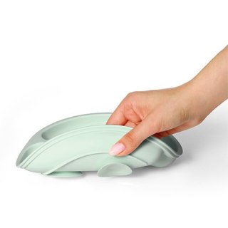 1482/03 TALERZ SILIKONOWY Z PRZYSSAWKĄ MIĘTOWY