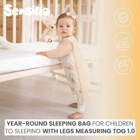 ŚPIWOREK DO SPANIA XL WRÓŻKI RÓŻOWY TOG 1.0