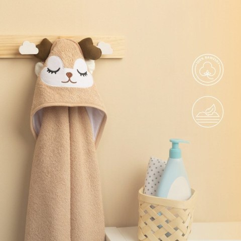 BATHFRIENDS OKRYCIE KĄPIELOWE 100x100 DINO MINT