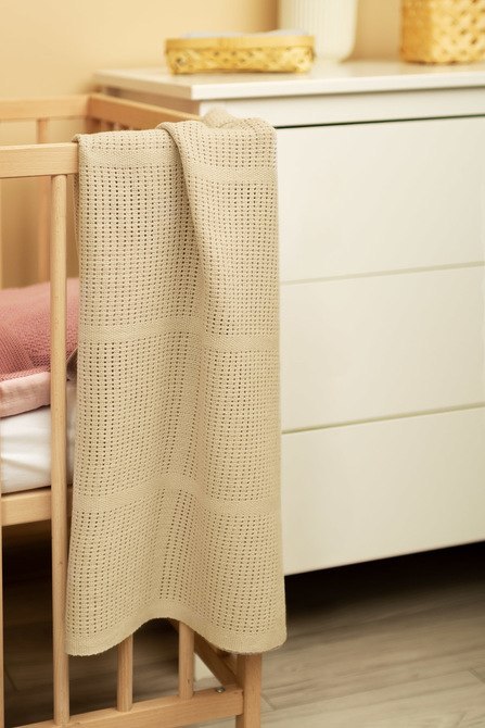 KOC AŻUROWY MOLI BEŻ KAWA