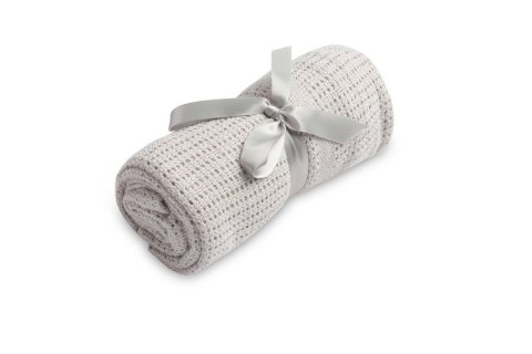 KOC AŻUROWY MOLI JASNY SZARY