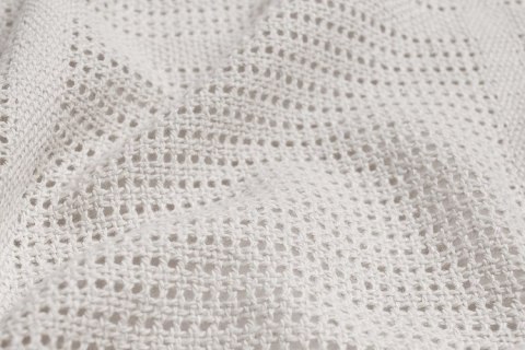 KOC AŻUROWY MOLI JASNY SZARY