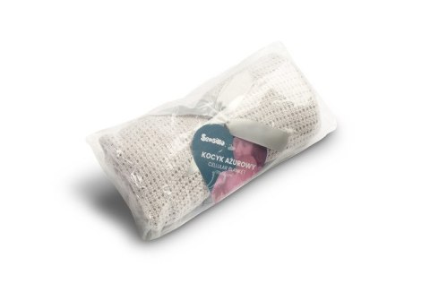 KOC AŻUROWY MOLI JASNY SZARY