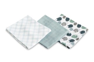 PIELUCHA BAMBUSOWA 3-pak JEŻYK BLUE 70X80