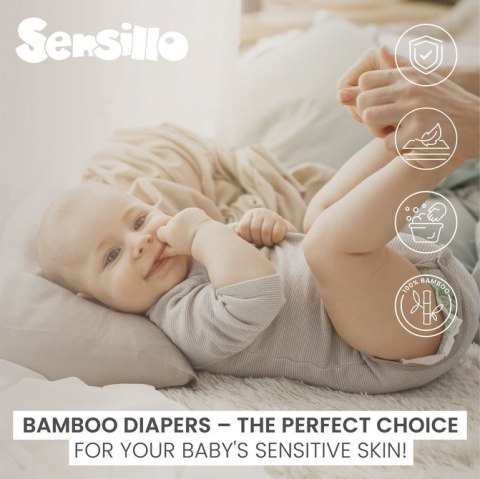 PIELUCHA BAMBUSOWA 3-pak JEŻYK BLUE 70X80