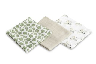 PIELUCHA BAMBUSOWA 3-pak SŁONIK GREY 70X80