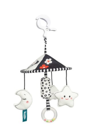 BLACK&WHITE KARUZELA DO WÓZKA GWIAZDKA