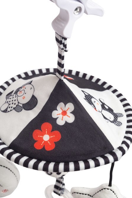 BLACK&WHITE KARUZELA DO WÓZKA GWIAZDKA