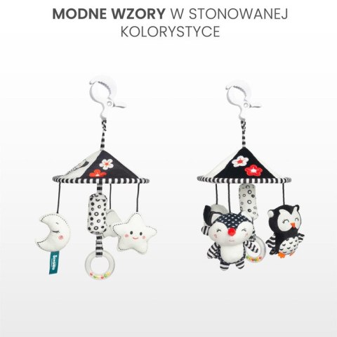 BLACK&WHITE KARUZELA DO WÓZKA GWIAZDKA