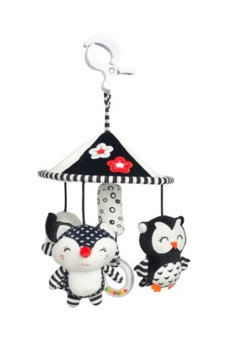 BLACK&WHITE KARUZELA DO WÓZKA LISEK