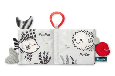 BLACK&WHITE KSIĄŻECZKA MATERIAŁOWA DELFIN