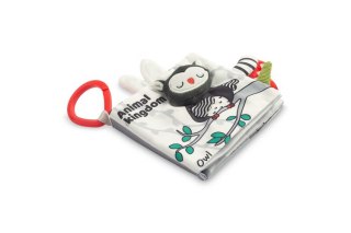 BLACK&WHITE KSIĄŻECZKA MATERIAŁOWA SOWA