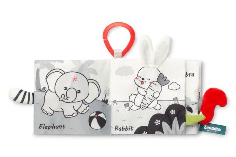 BLACK&WHITE KSIĄŻECZKA MATERIAŁOWA SOWA