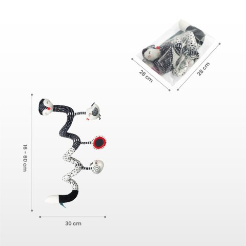 BLACK&WHITE SPRĘŻYNKA EDUKACYJNA LISEK