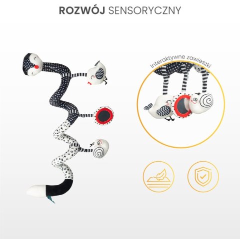 BLACK&WHITE SPRĘŻYNKA EDUKACYJNA LISEK