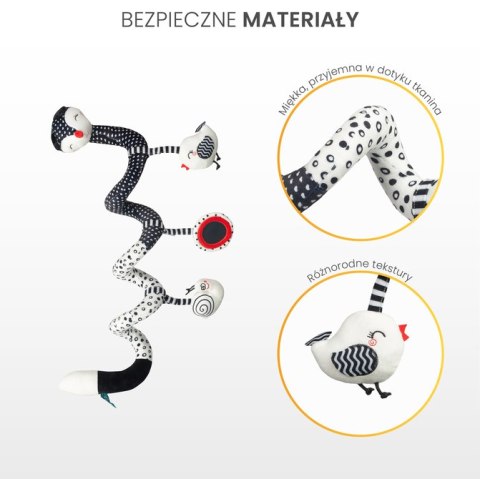 BLACK&WHITE SPRĘŻYNKA EDUKACYJNA LISEK