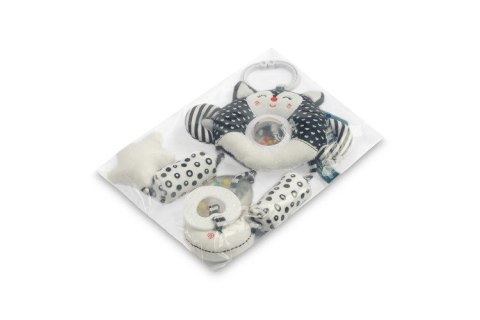 BLACK&WHITE ZABAWKA PODRÓŻNA KOTEK