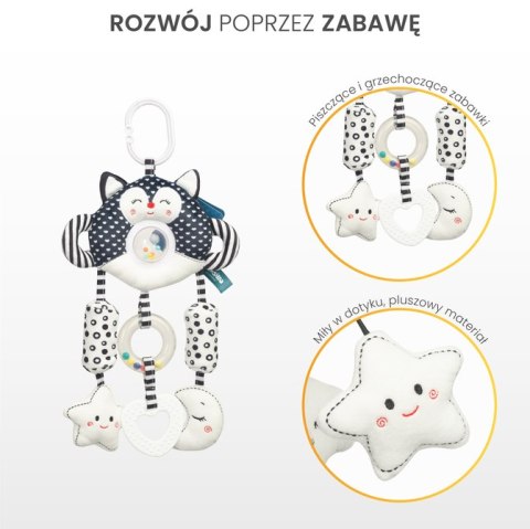 BLACK&WHITE ZABAWKA PODRÓŻNA KOTEK