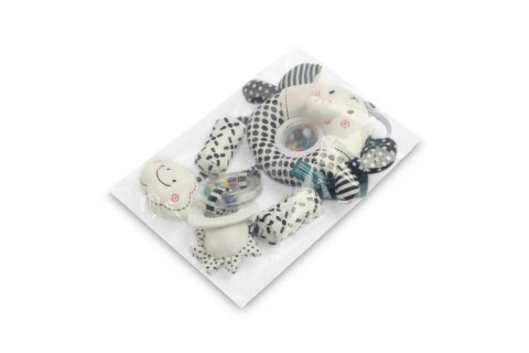 BLACK&WHITE ZABAWKA PODRÓŻNA SŁONIK