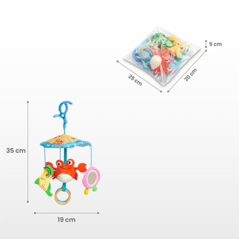 COLORFUL KARUZELA DO WÓZKA ŻABA