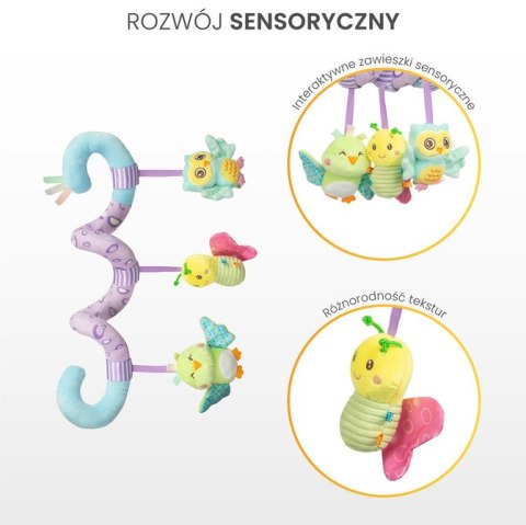 COLORFUL SPRĘŻYNKA EDUKACYJNA DINO