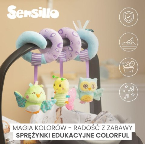 COLORFUL SPRĘŻYNKA EDUKACYJNA LEW