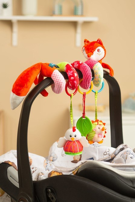 COLORFUL SPRĘŻYNKA EDUKACYJNA LISEK