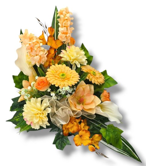 WYJĄTKOWY BUKIET XXL PREMIUM WKŁAD DO WAZONU NA CMENTARZ GRÓB POMNIK