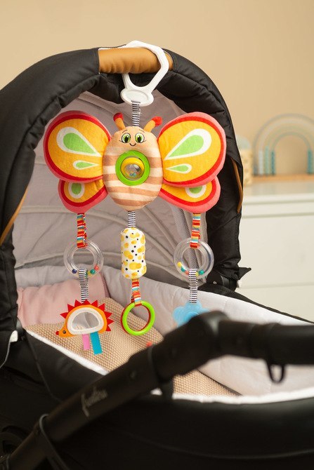 COLORFUL ZABAWKA PODRÓŻNA MOTYLEK