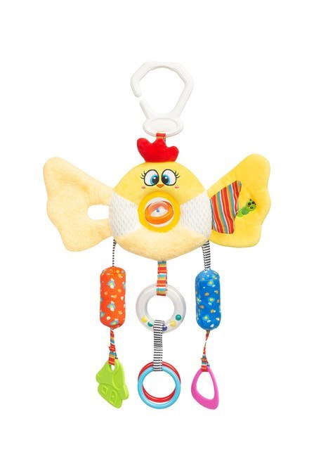 COLORFUL ZABAWKA PODRÓŻNA PTASZEK