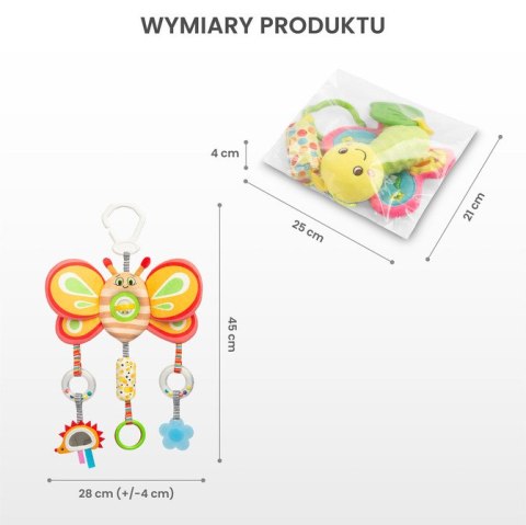 COLORFUL ZABAWKA PODRÓŻNA PTASZEK